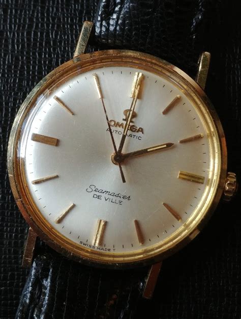 omega seamaster gold 1960s